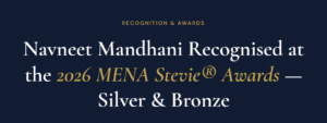 Recognized at the 2026 MENA Stevie® Awards